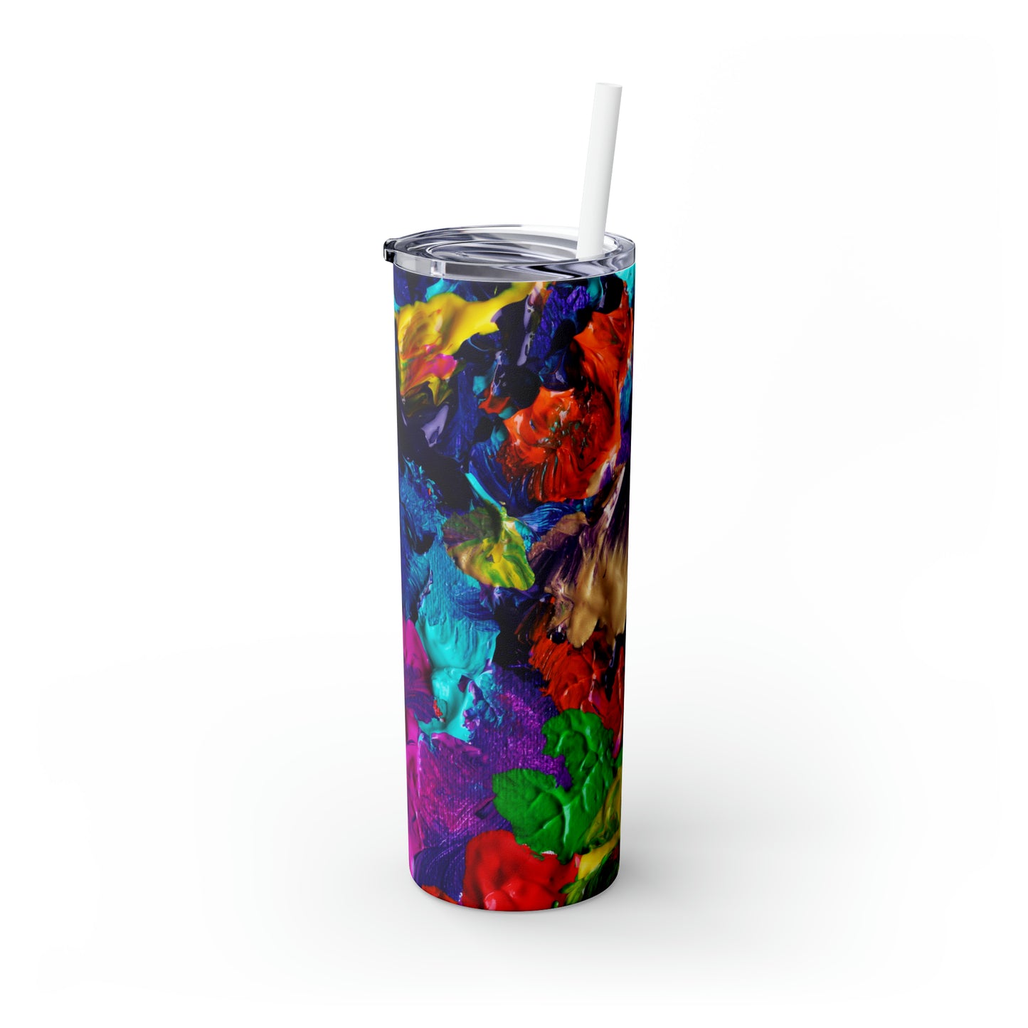 Color Paintings - Inovax Maars® Skinny Tumbler with Straw 20oz