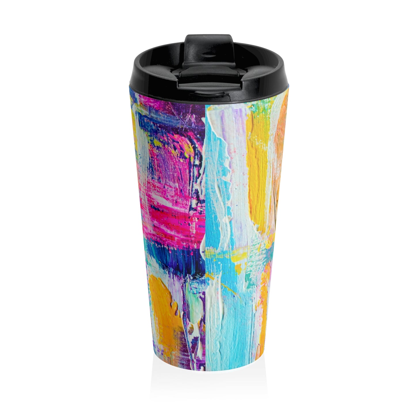 Couleurs pastel - Tasse de voyage en acier inoxydable Inovax