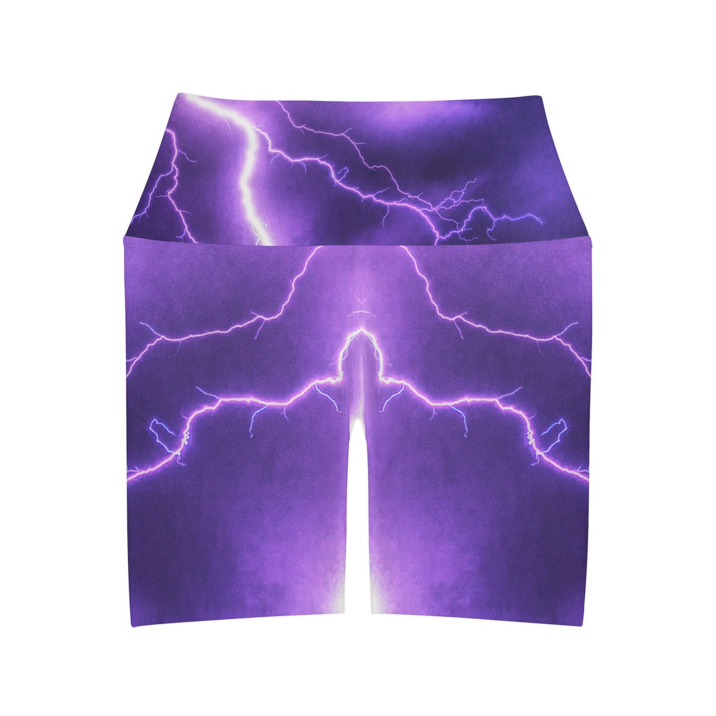 Electric Thunder - Inovax High Waisted Yoga Leggings