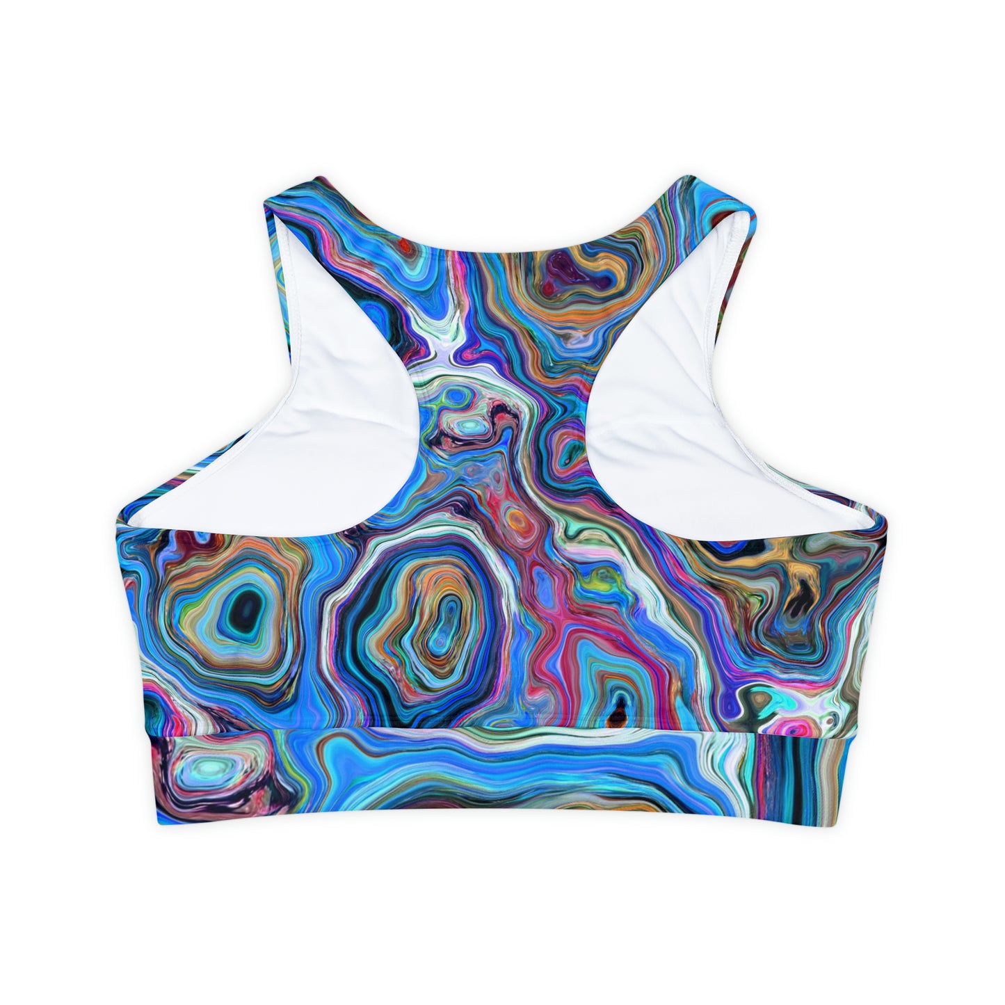 Trippy Liquid - Inovax Padded Sports Bra