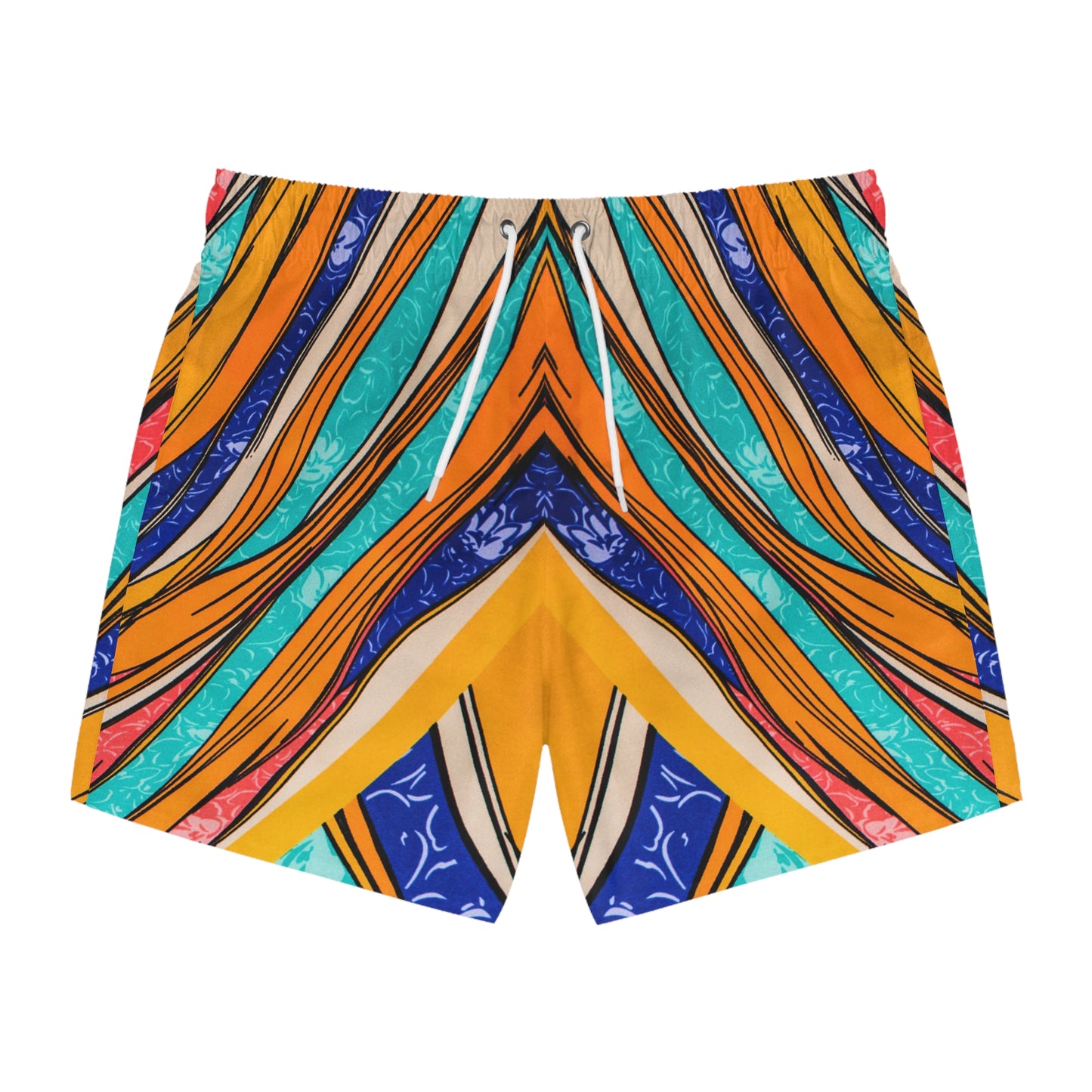 Color Brushstroke - Inovax Swim Trunks