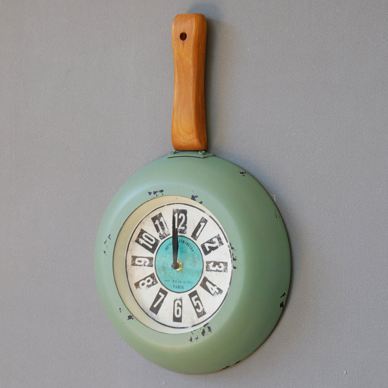 Reloj de pared personalizado Pan Cocina Silencio