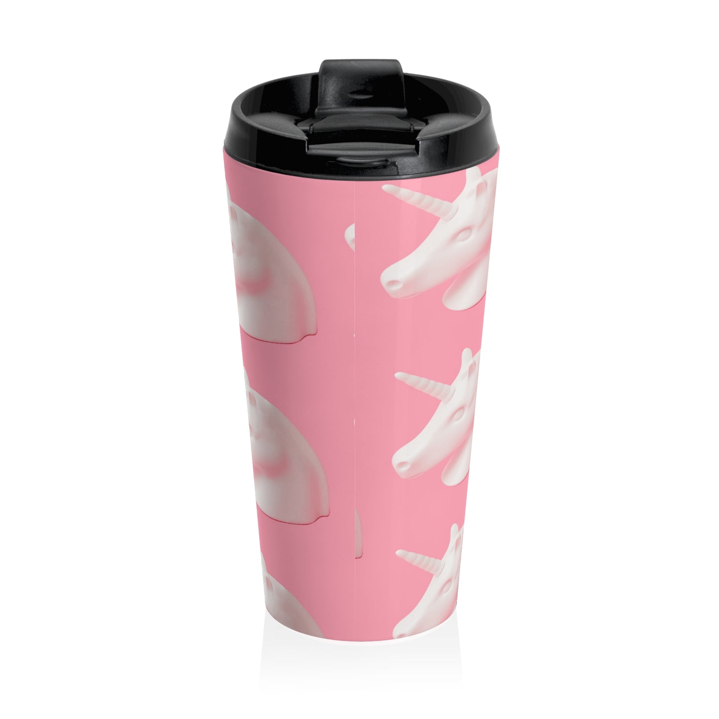 Licorne - Tasse de voyage en acier inoxydable Inovax