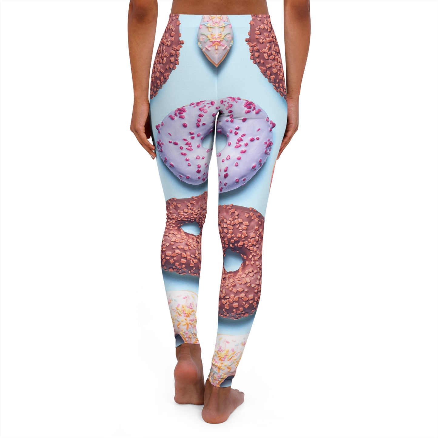 Donuts - Leggings de spandex para mujer Inovax