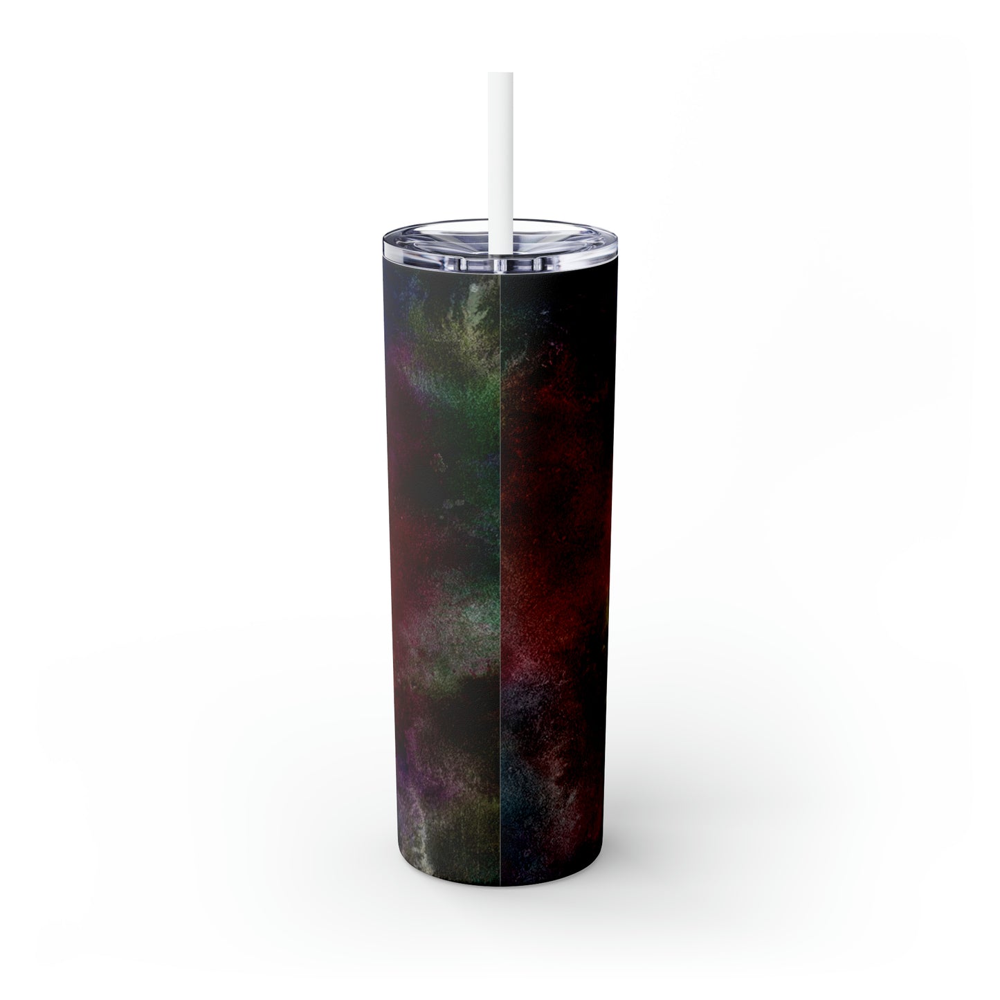 Dark Explosion - Vaso delgado con pajita Inovax Maars® de 20 oz