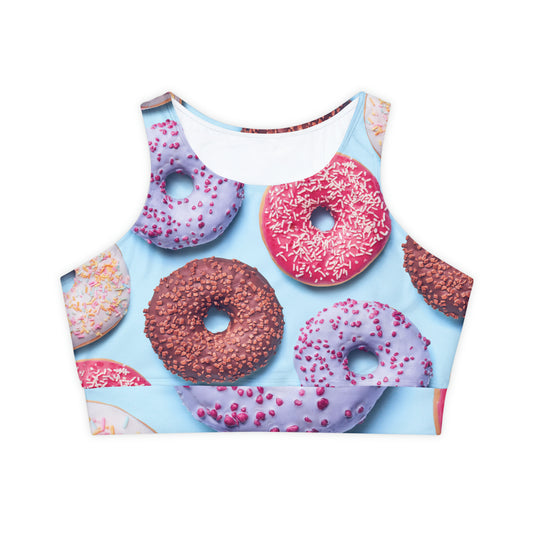 Donuts - Soutien-gorge de sport rembourré Inovax