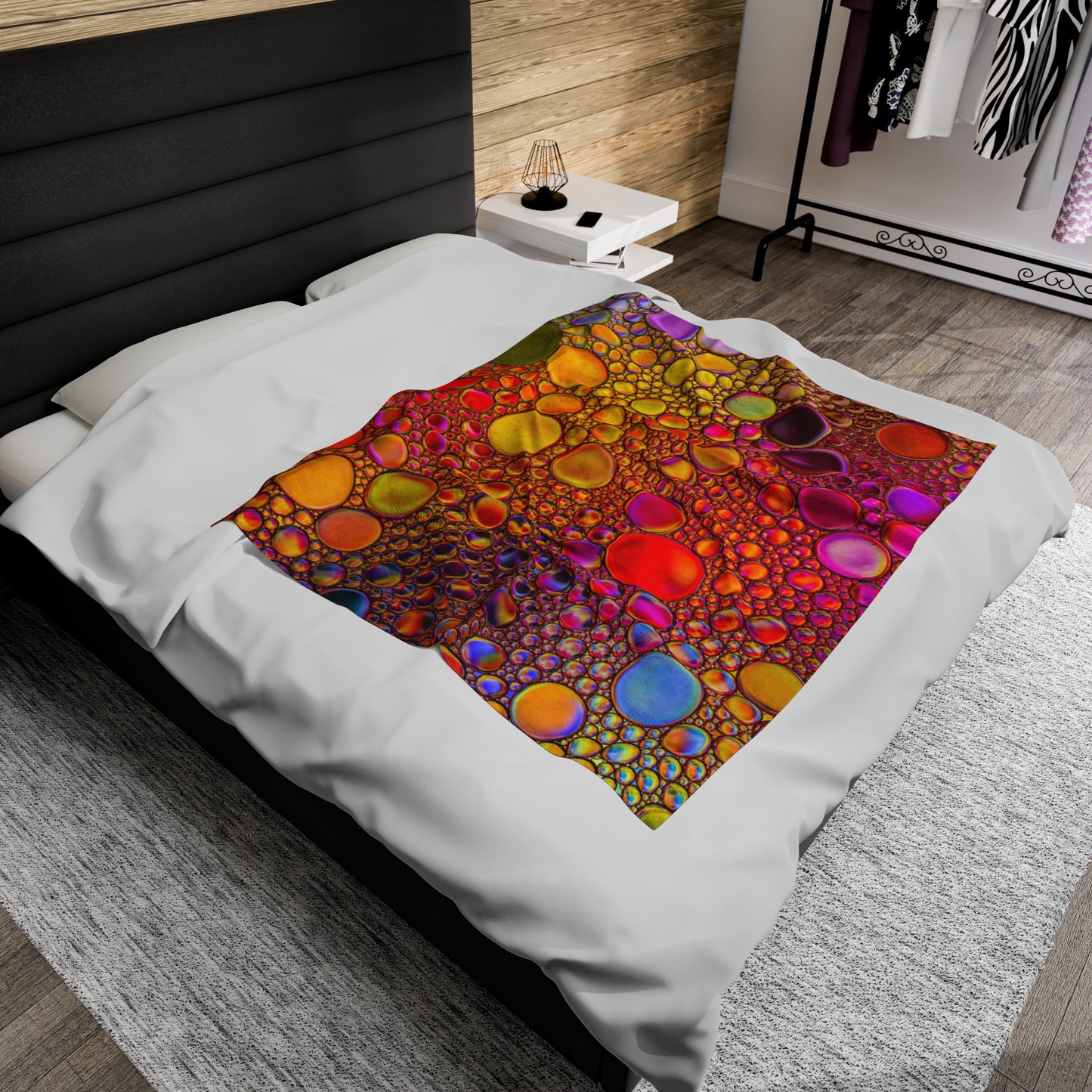 Sparkling Colors - Inovax Velveteen Plush Blanket