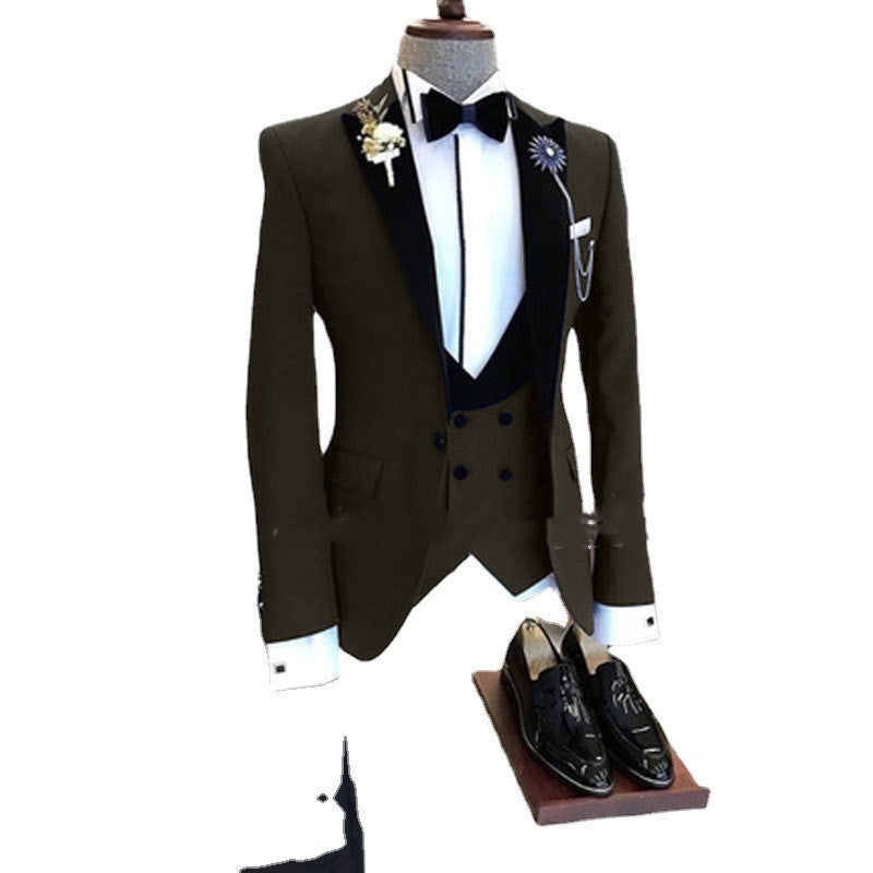 New Fashion Men's Wedding Dress Suit