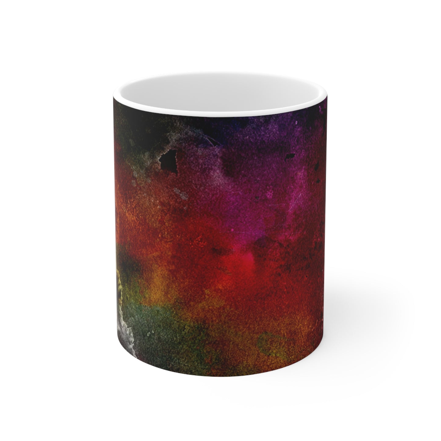 Explosión Oscura - Taza de Cerámica Inovax 11oz