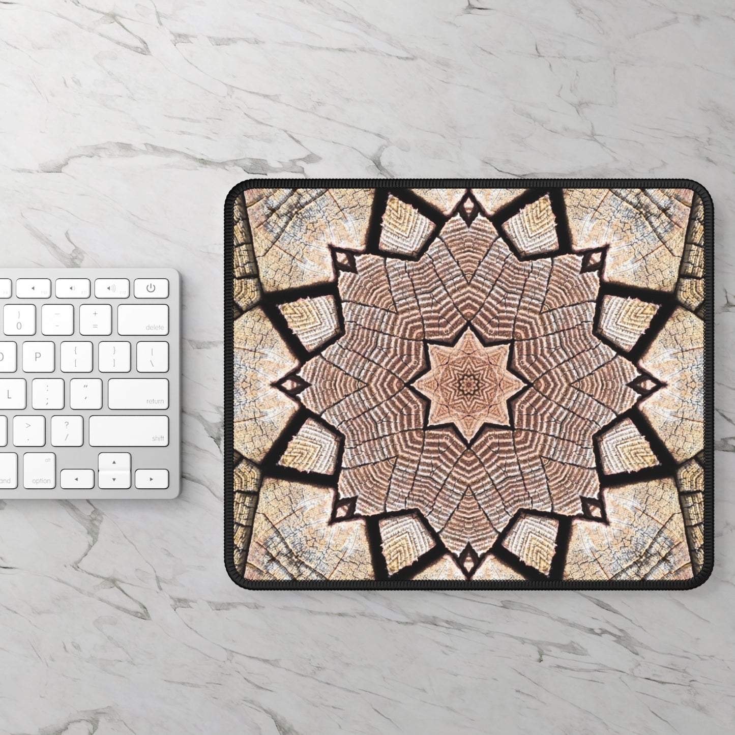 Brown Mandala - Inovax Gaming Mouse Pad