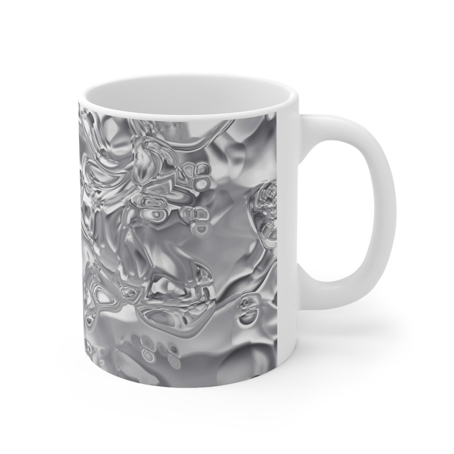 Metálico - Taza de Cerámica Inovax 11oz