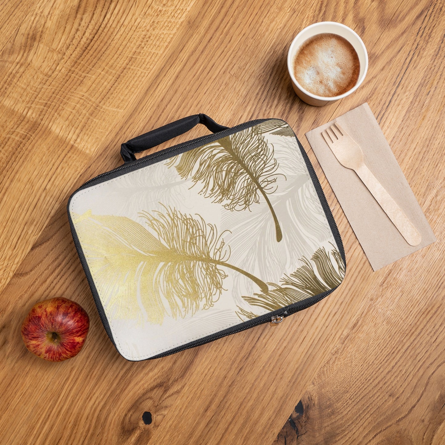 Golden Feathers - Inovax Lunch Bag