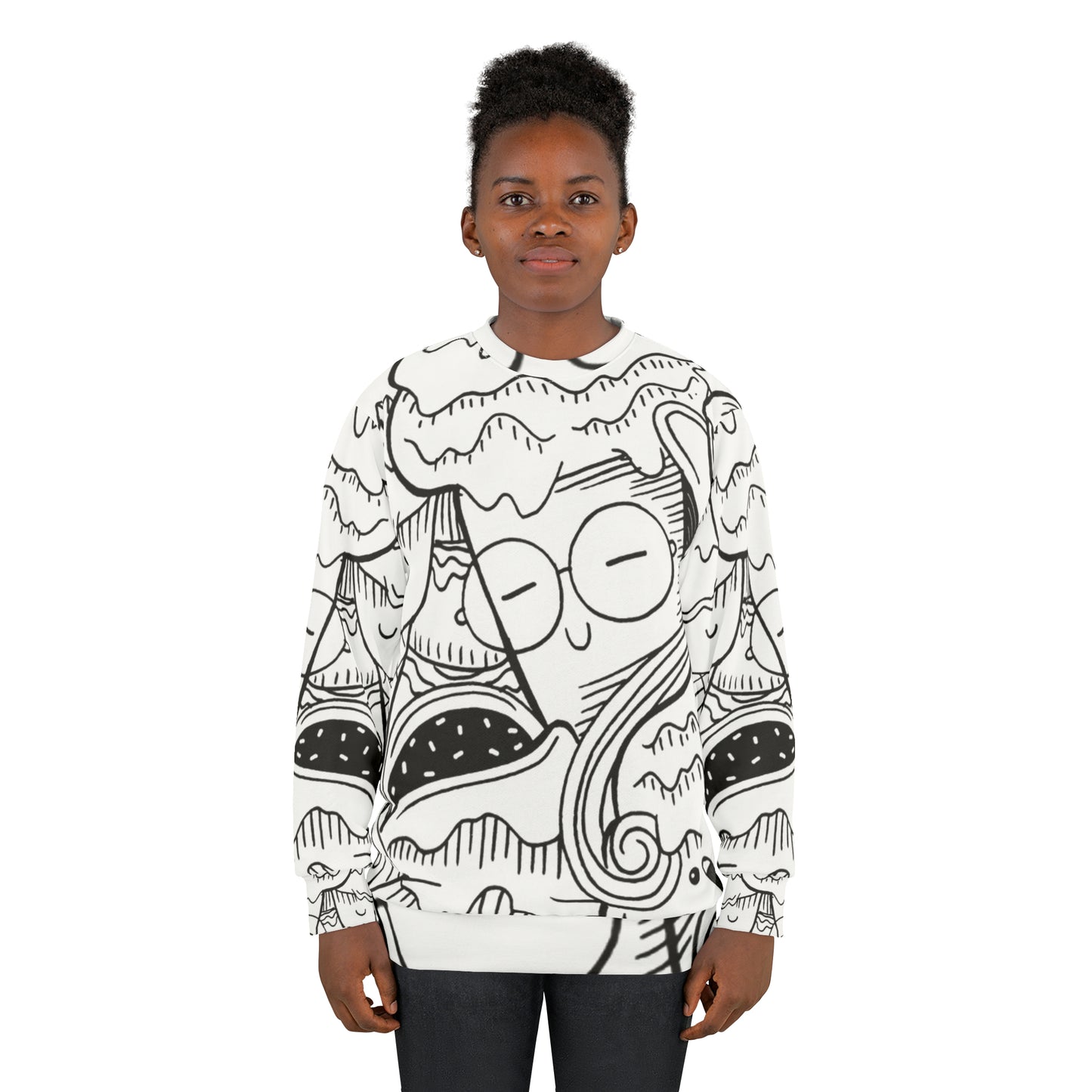 Doodle Icecream - Inovax Unisex Sweatshirt