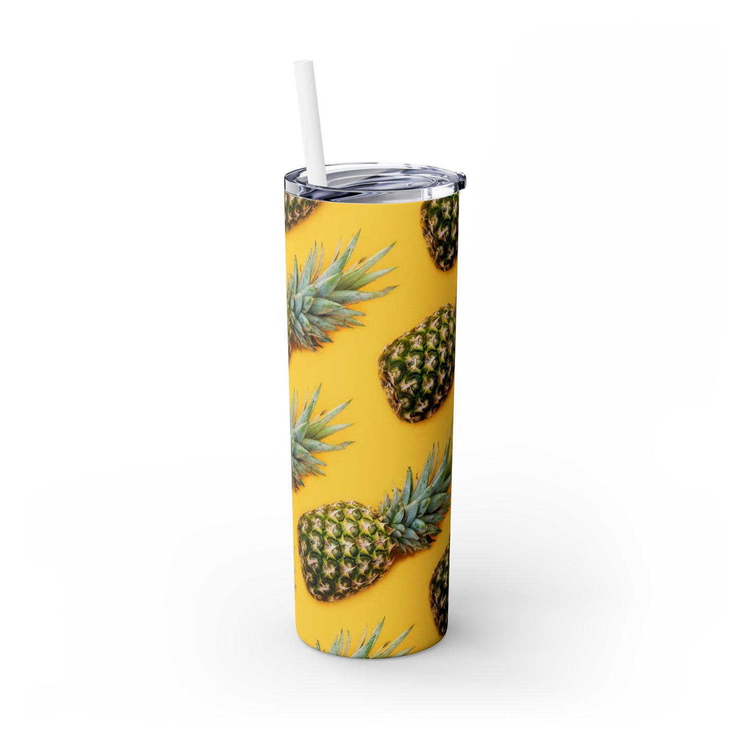 Pineapple - Inovax Maars® Skinny Tumbler with Straw 20oz