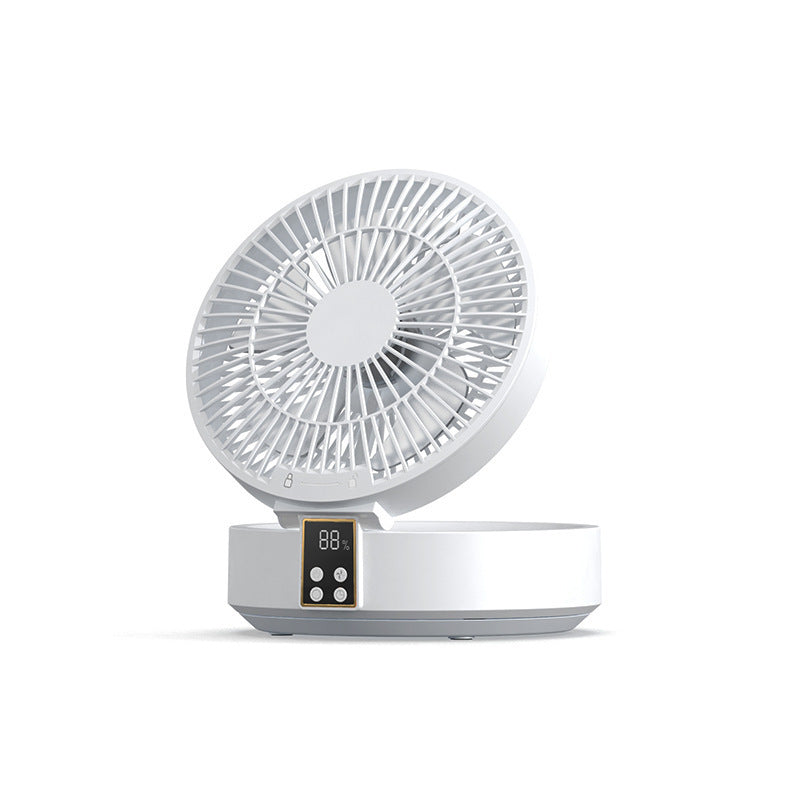 Ventilateur de plafond électrique pliable avec télécommande, Portable, Rechargeable par Usb, veilleuse, refroidisseur d'air, appareil ménager, 2023