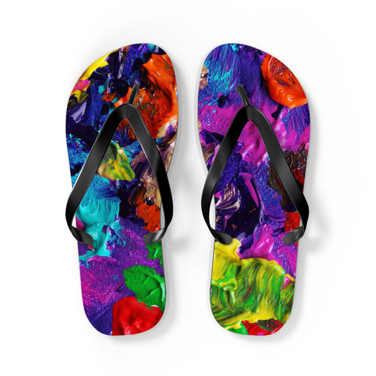 Color Paintings - Inovax Flip Flops