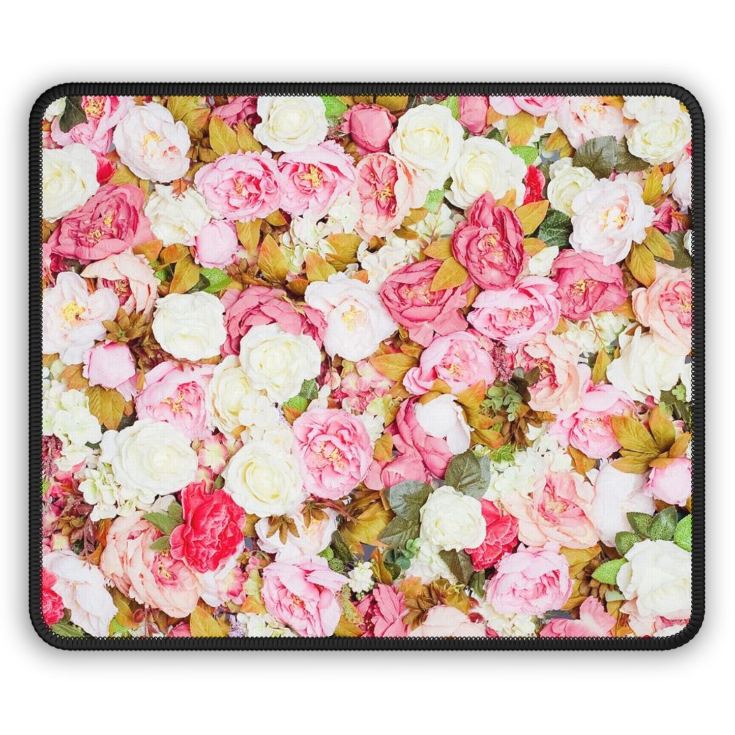 Pink Flowers - Inovax Gaming Mouse Pad