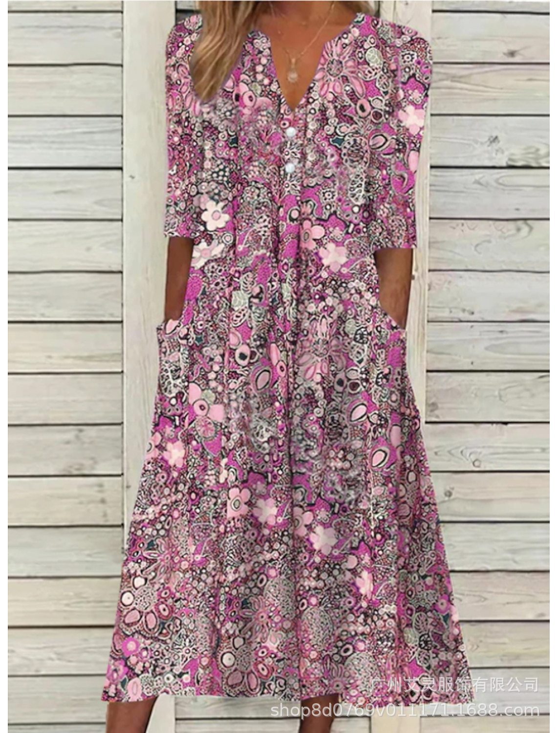 Vestido de fiesta informal a la moda para mujer