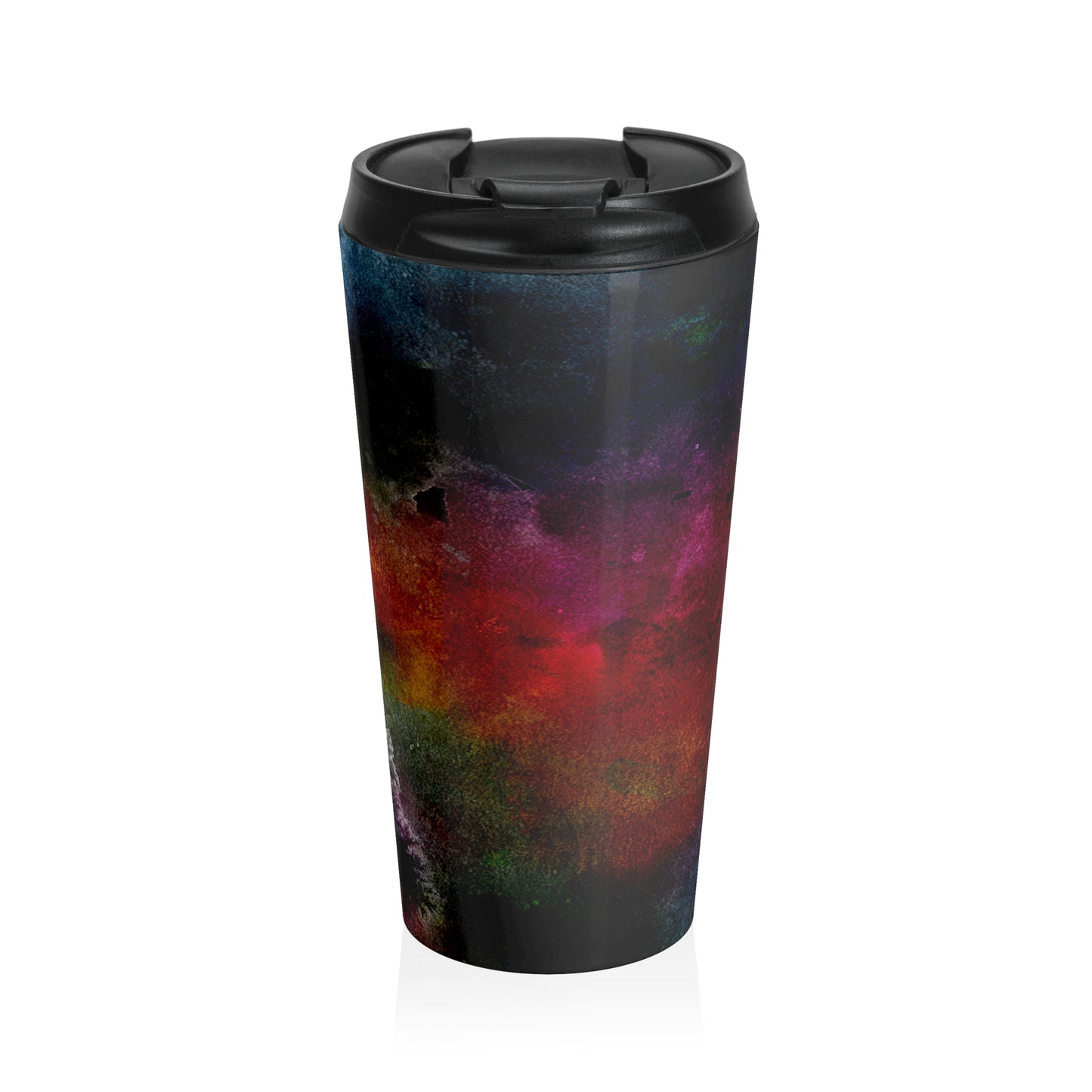 Explosión oscura - Taza de viaje de acero inoxidable Inovax