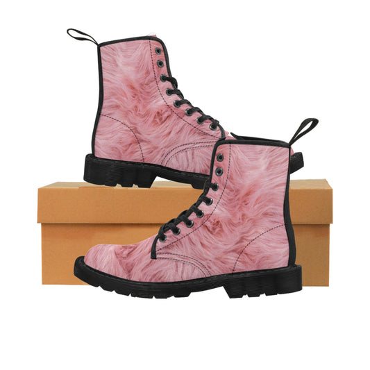 Pink Teddy - Bottines en toile pour femme Inovax