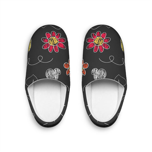 Kids Doodle Playground - Inovax Women's Indoor Slippers