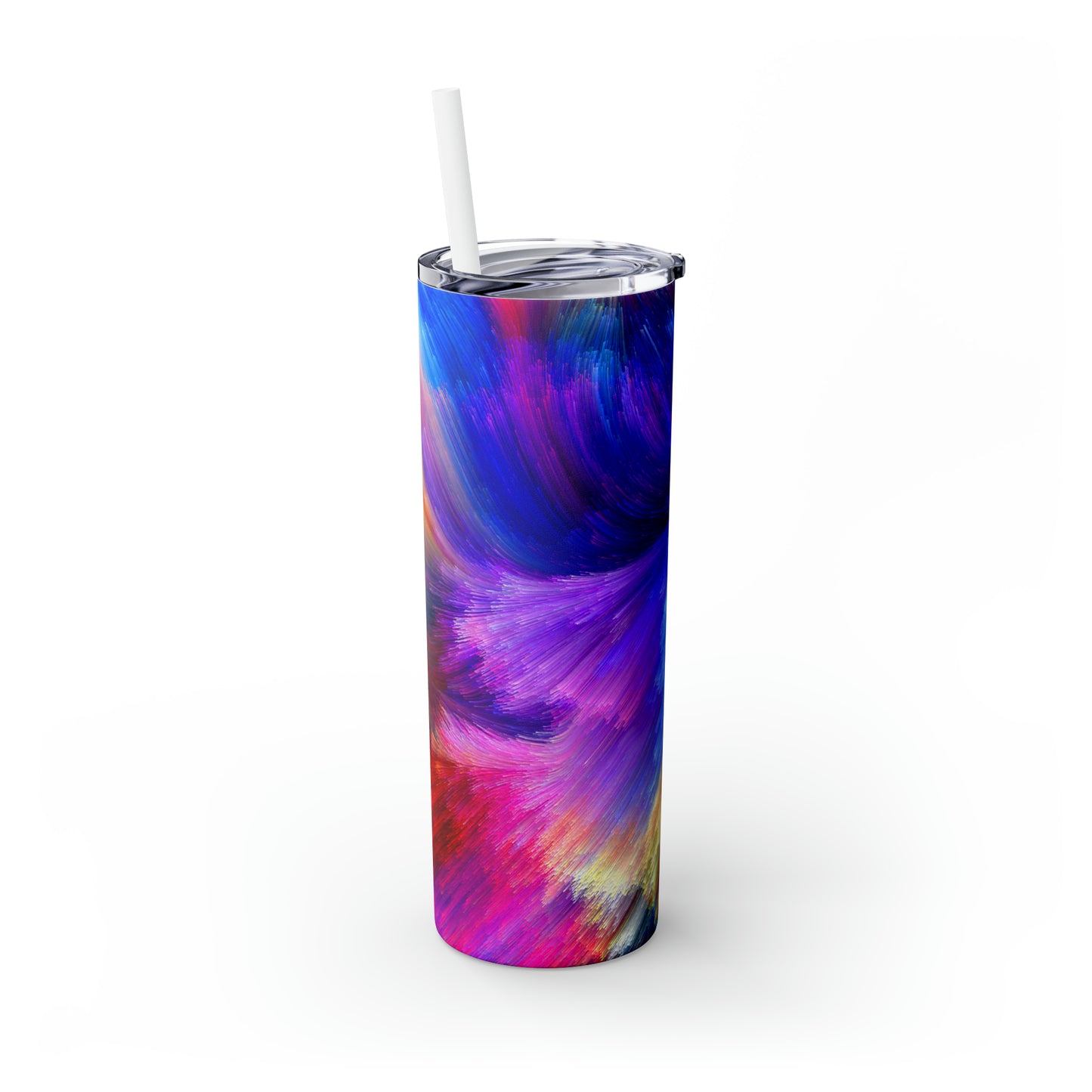 Neon Splash - Inovax Maars® Skinny Tumbler with Straw 20oz