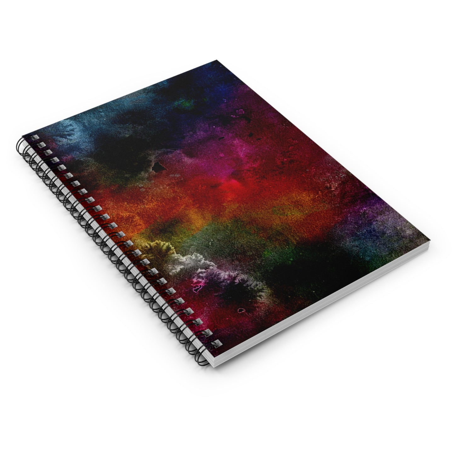 Explosión Oscura - Cuaderno Espiral Inovax (Línea Reglada)