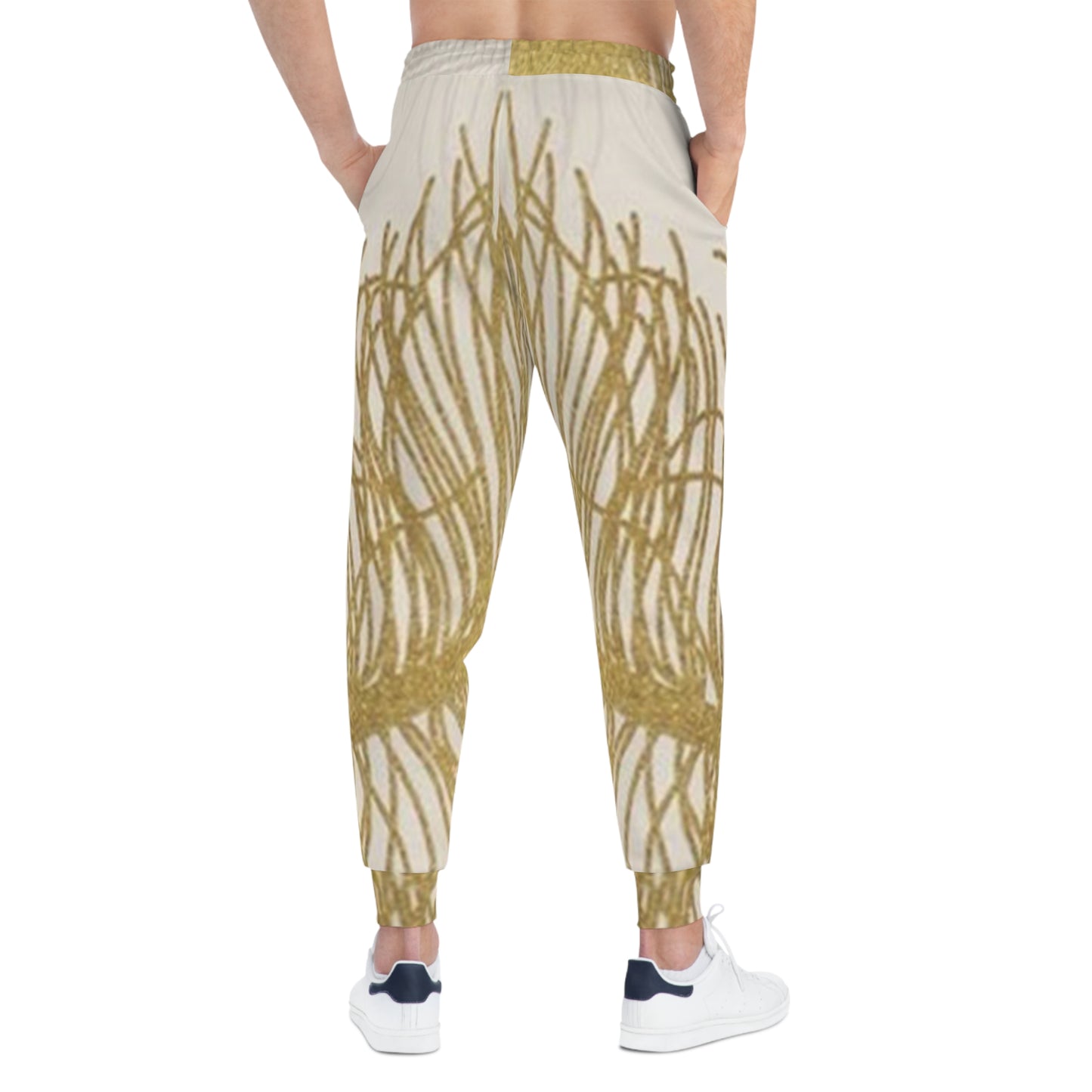 Plumas doradas - Joggers deportivos Inovax