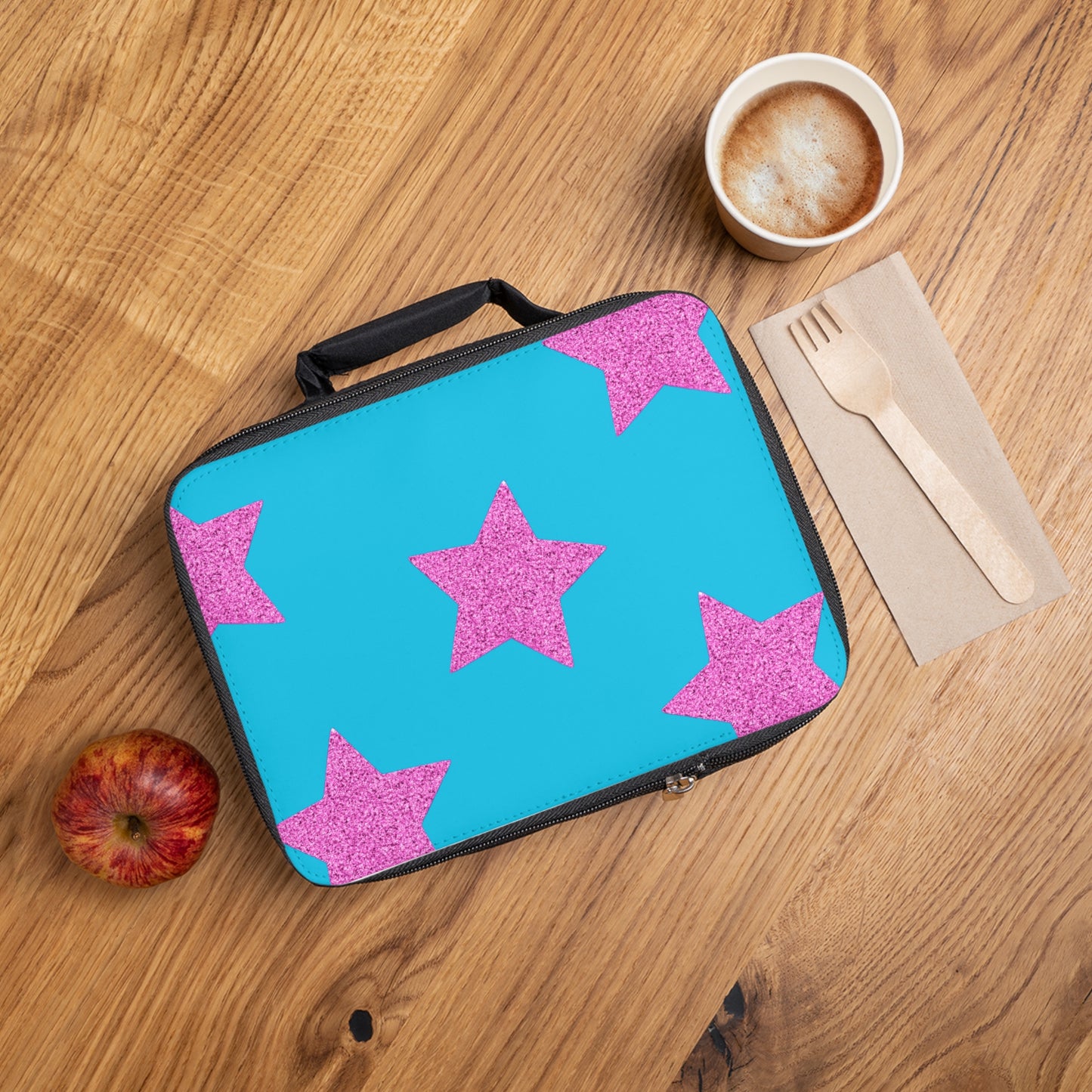 Pink Stars - Inovax Lunch Bag