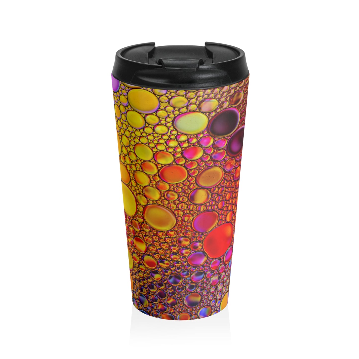 Couleurs scintillantes - Tasse de voyage en acier inoxydable Inovax