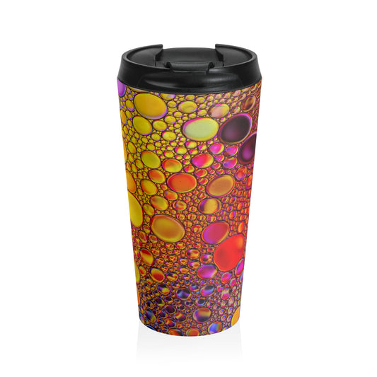 Colores brillantes - Taza de viaje de acero inoxidable Inovax