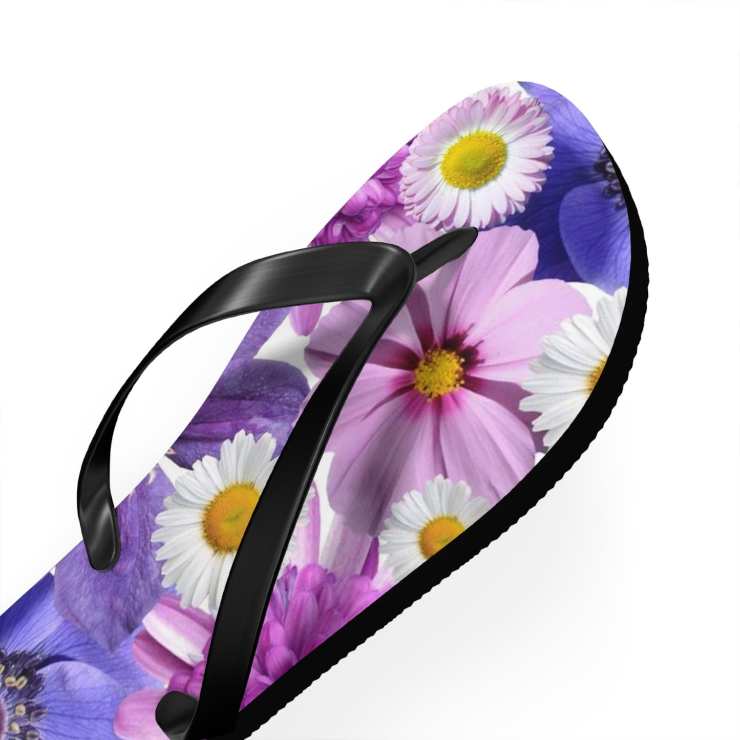 Fleurs violettes - Tongs Inovax