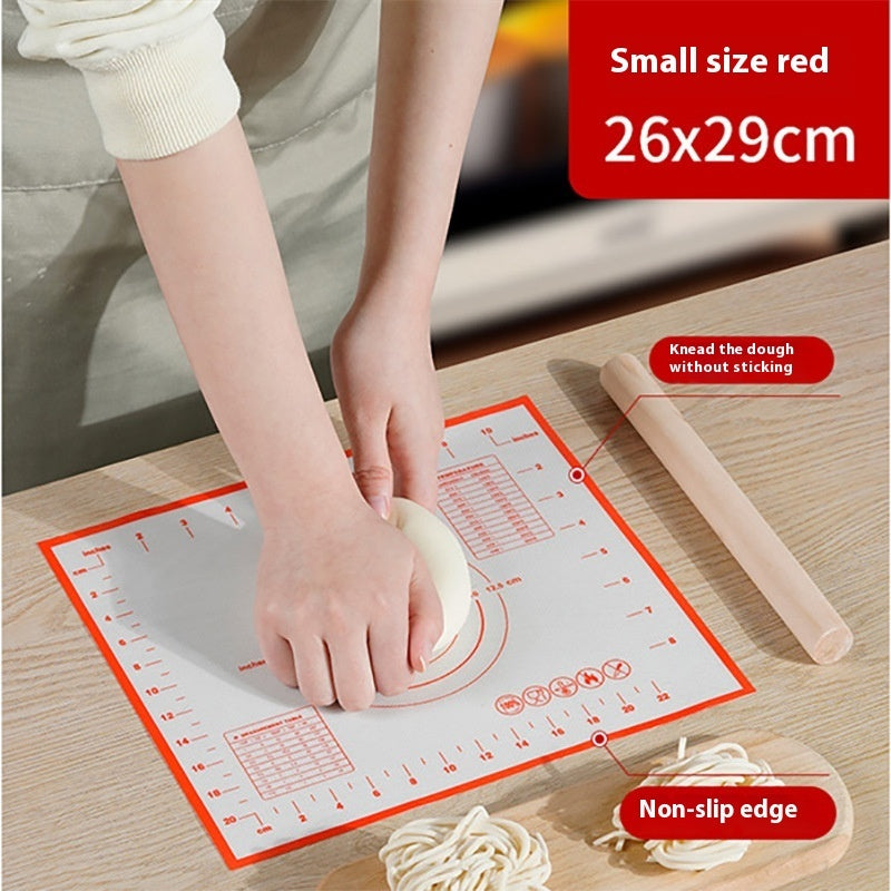 Dough Kneading Household Rolling Cloth Non-slip Non-stick Silicone Mat