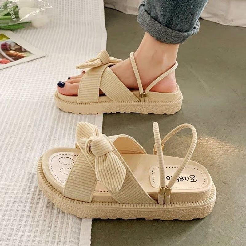 Sandalias planas con plataforma Two Wear para mujer