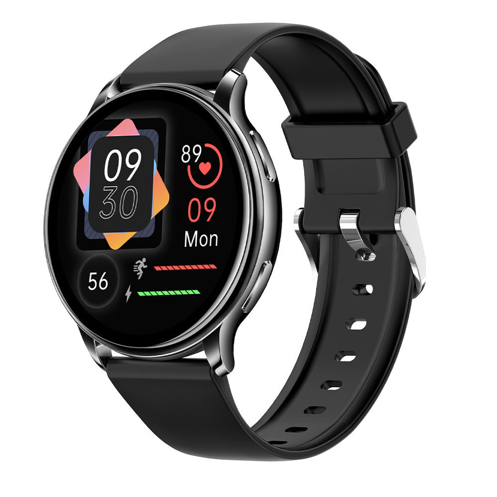 Reloj inteligente para parejas, pantalla redonda, Bluetooth, llamada, frecuencia cardíaca, oxígeno en sangre, monitoreo del sueño