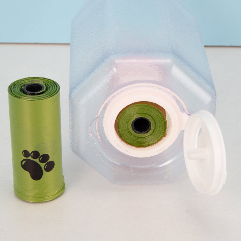 Bouteille d'eau Portable 3 en 1 pour chat et chien, distributeur de nourriture, abreuvoir, bouteille d'eau multifonctionnelle anti-fuite, produits pour animaux de compagnie