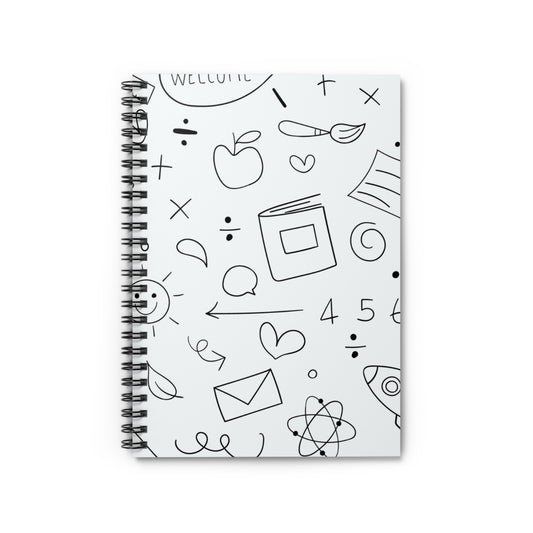 Dooddle - Inovax Spiral Notebook (Ruled Line)