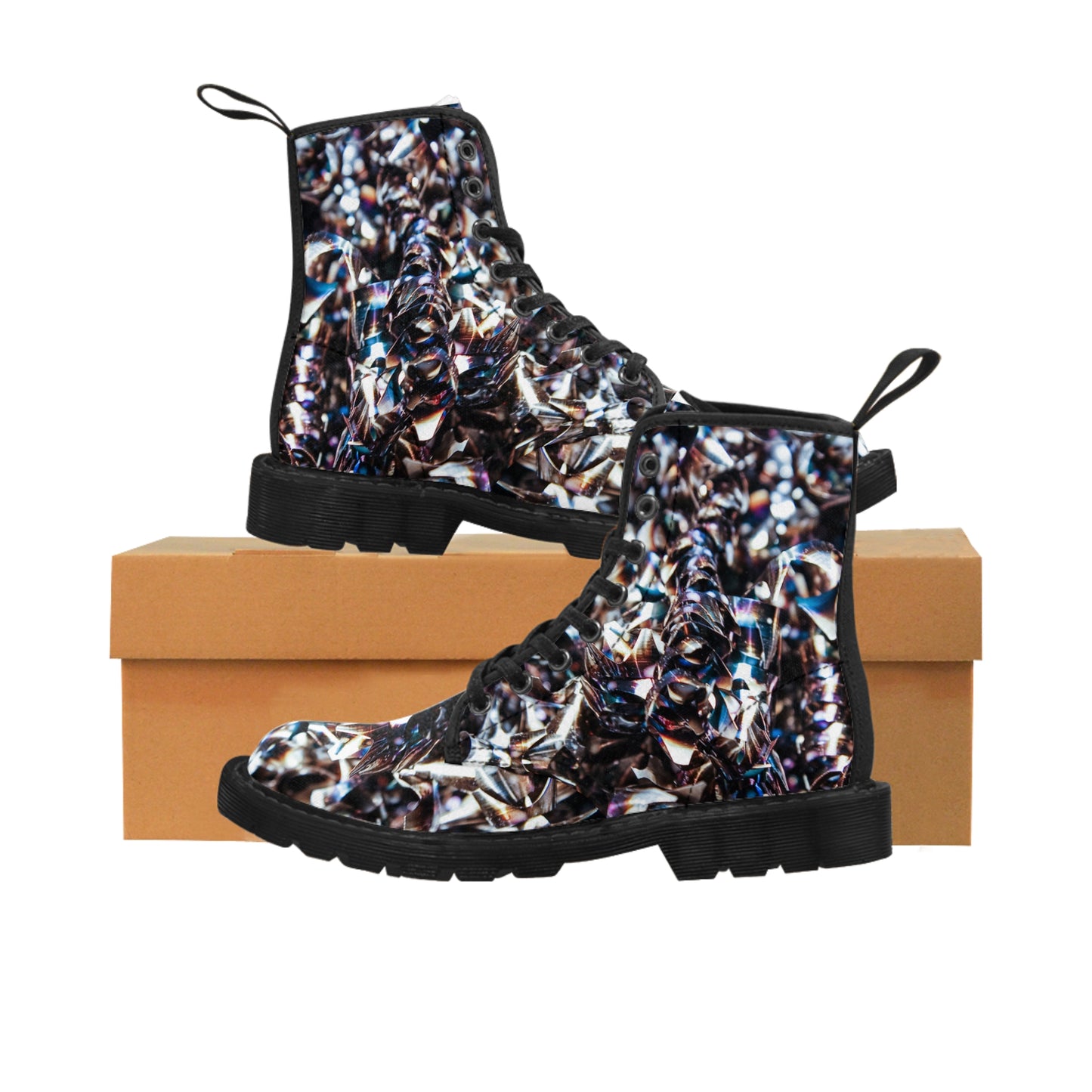 Liquid Metalic - Bottes en toile pour femme Inovax