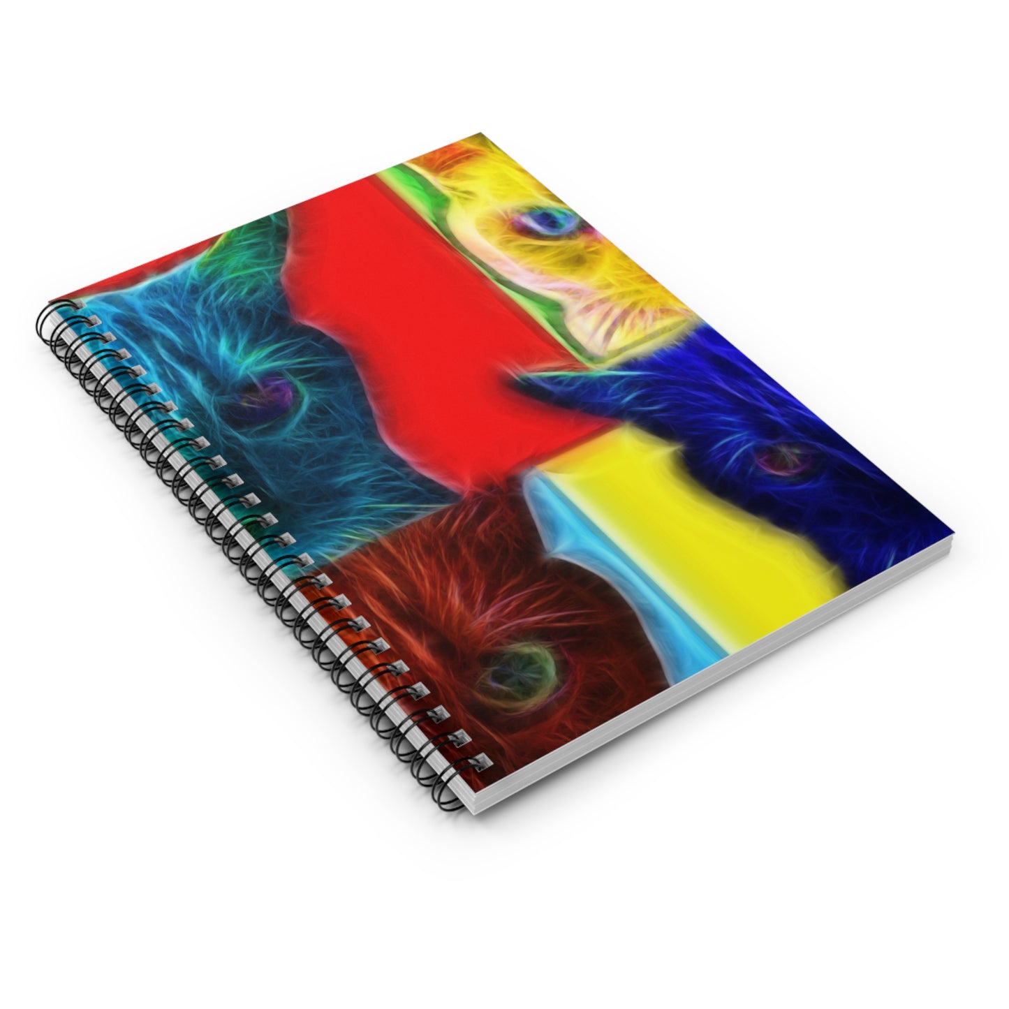 Pop Cats - Inovax Spiral Notebook (Ruled Line)