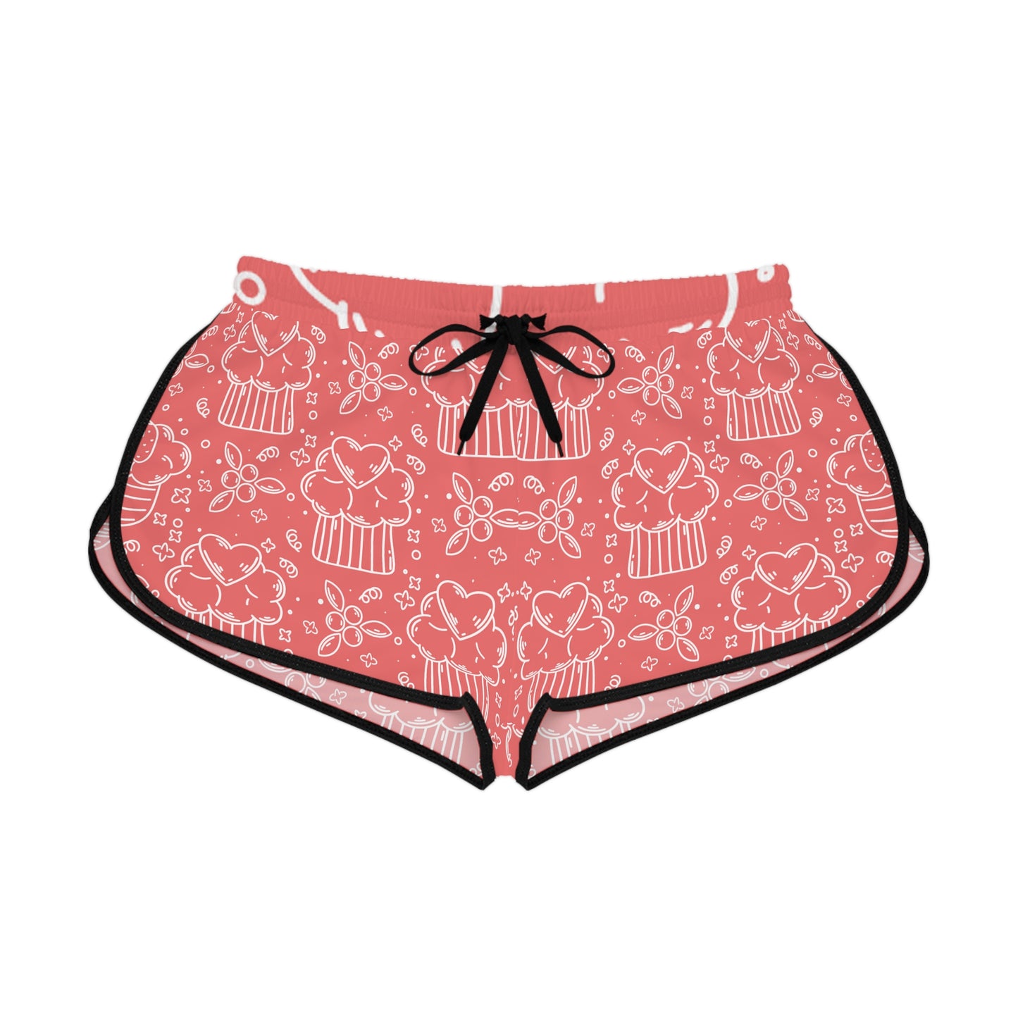 Doodle Pancake - Pantalones cortos relajados para mujer Inovax