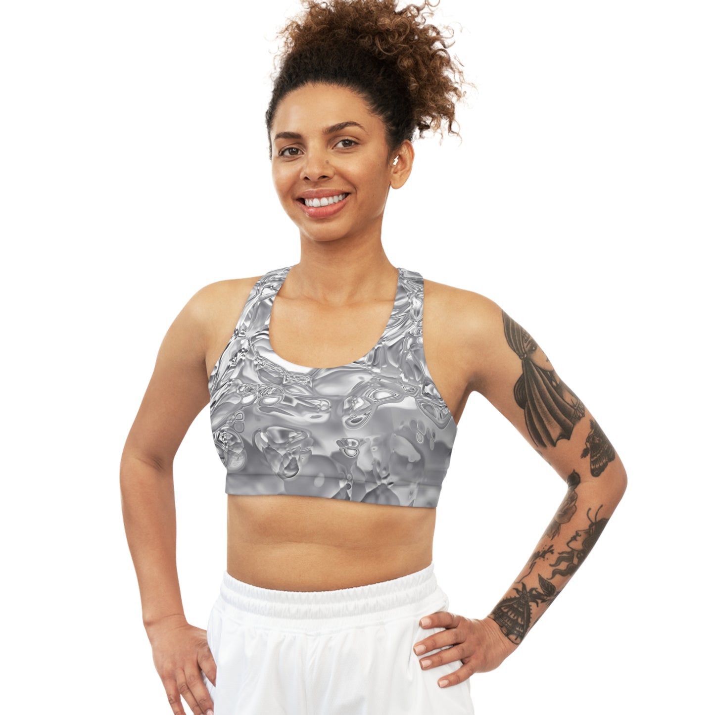 Metalic - Inovax Seamless Sports Bra