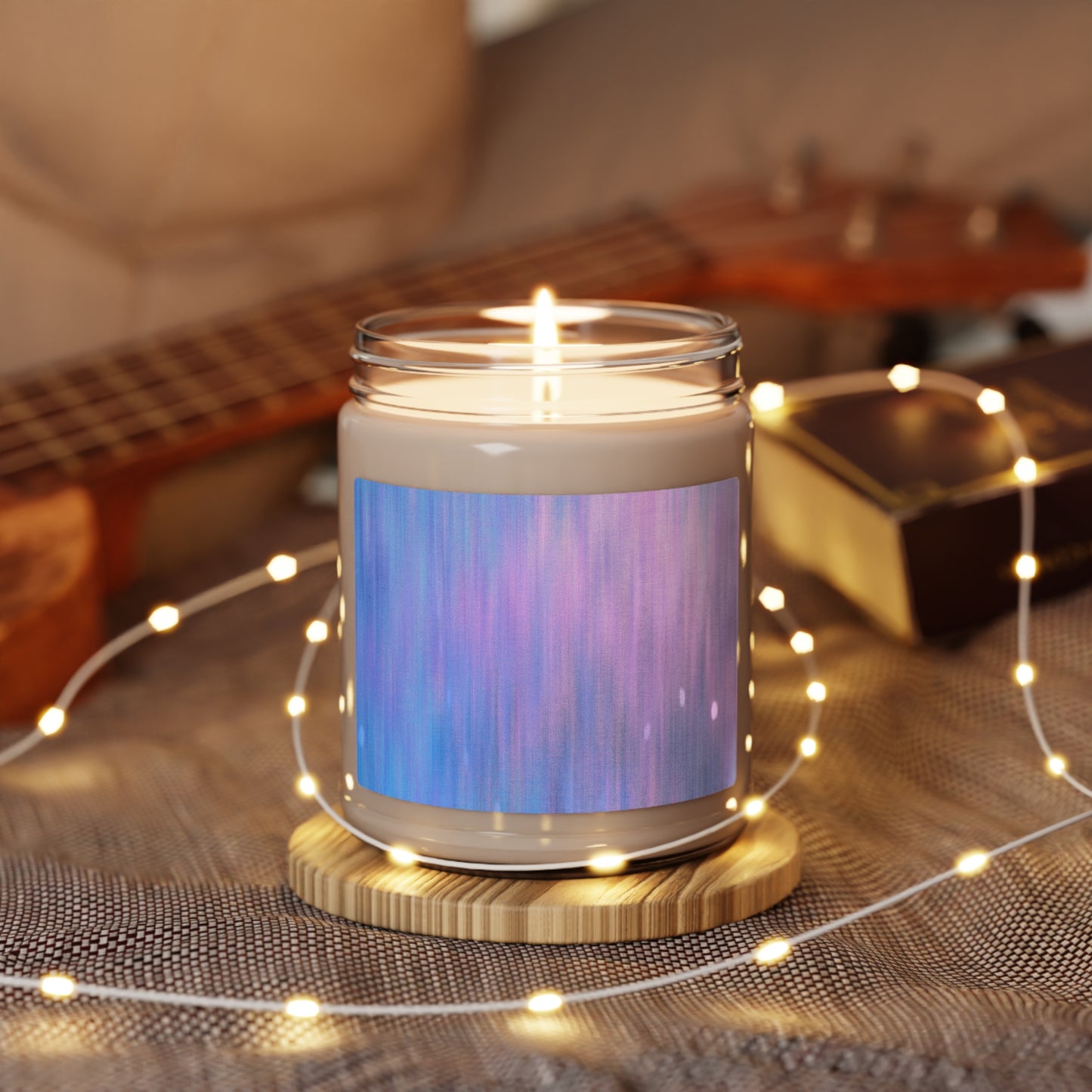 Blue & Purple Metalic - Inovax Scented Soy Candle 9oz