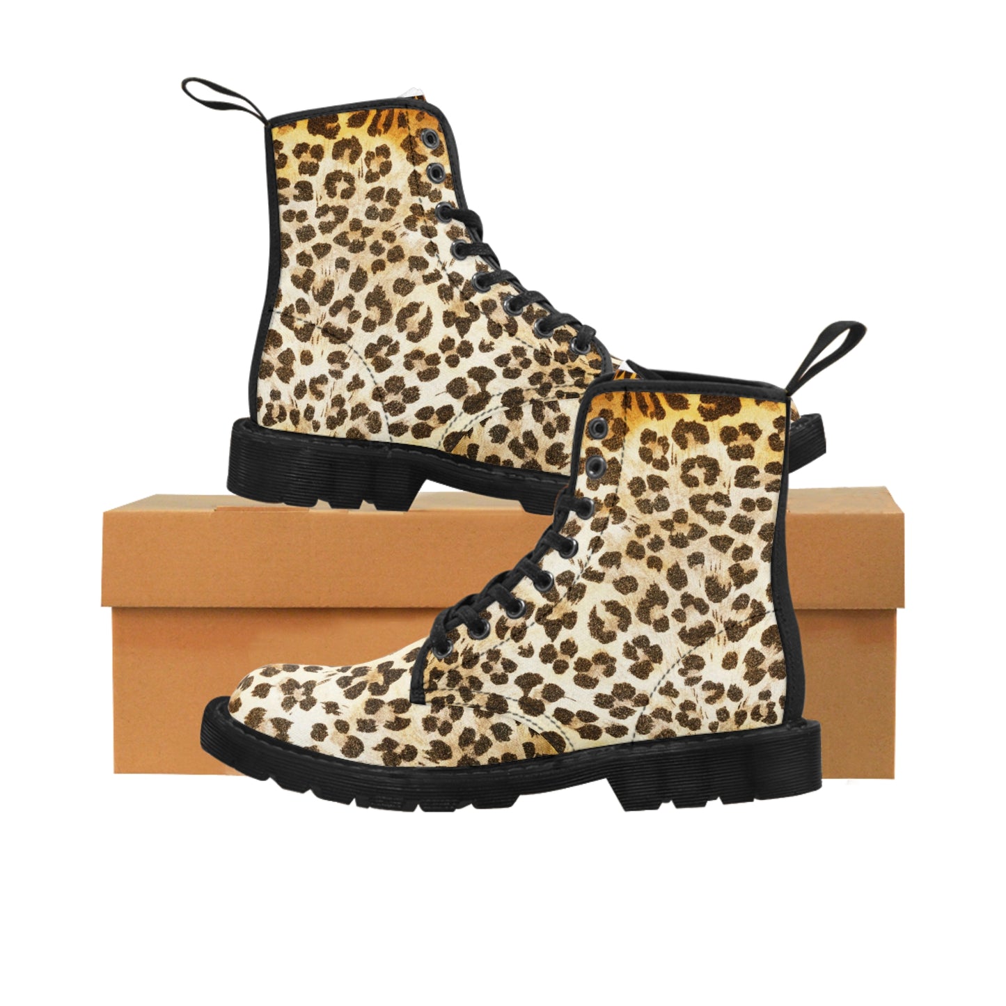 Cheetah - Inovax Men's Canvas Boots