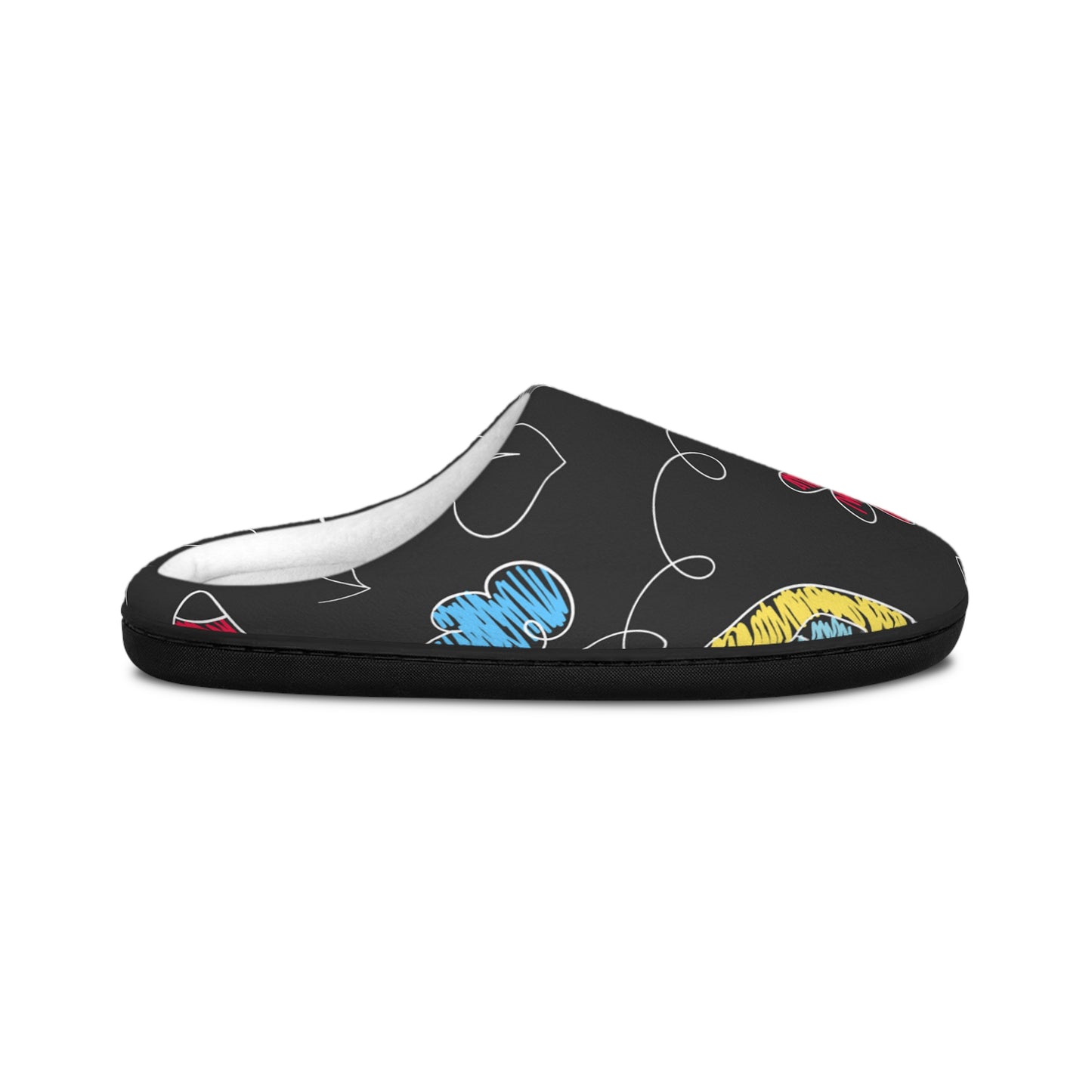 Kids Doodle Playground - Pantuflas de interior para mujer Inovax