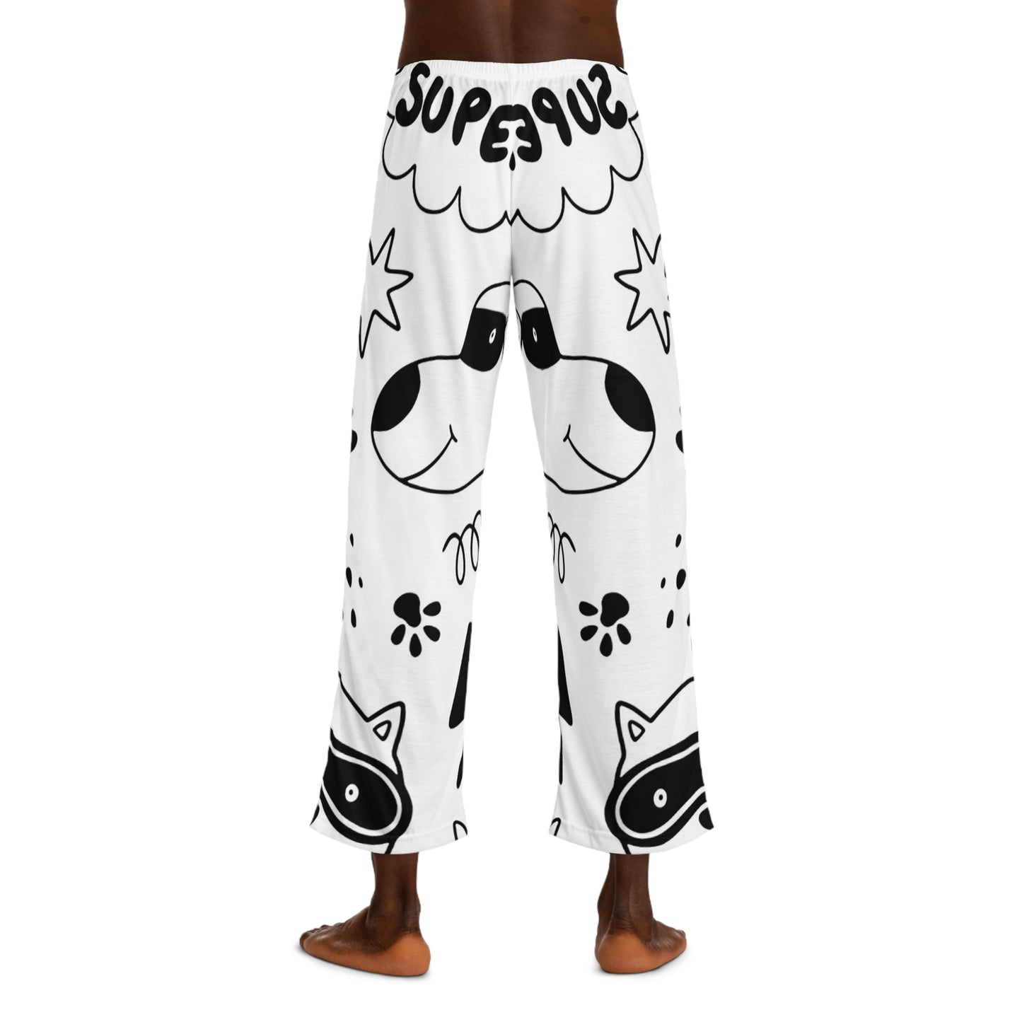 Doodle Dogs & Cats - Inovax Men's Pajama Pants