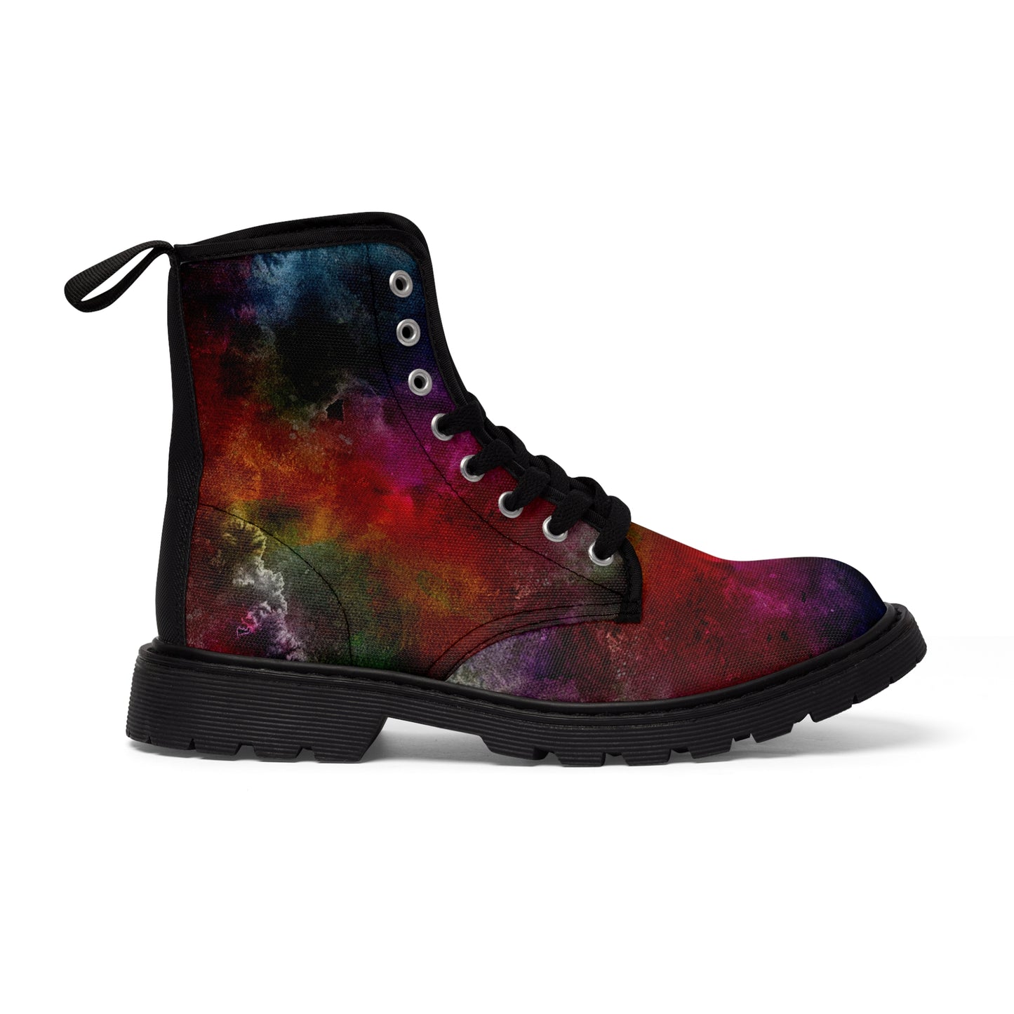 Dark Explosion  - Inovax Men's Canvas Boots