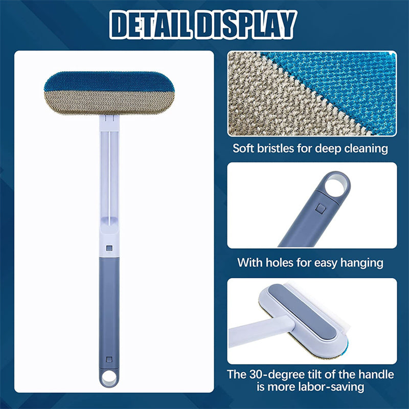 Brosse d'épilation multifonctionnelle 4 en 1, nettoyeur de poils de chien et de chat, outil de nettoyage d'écran de fenêtre, Gadgets