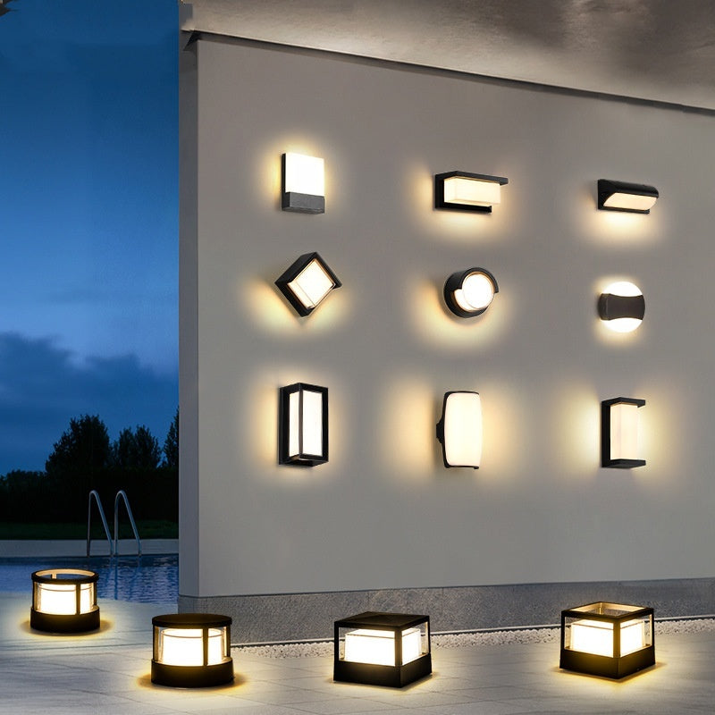 Retro Outdoor Waterproof Led Wall Lamp