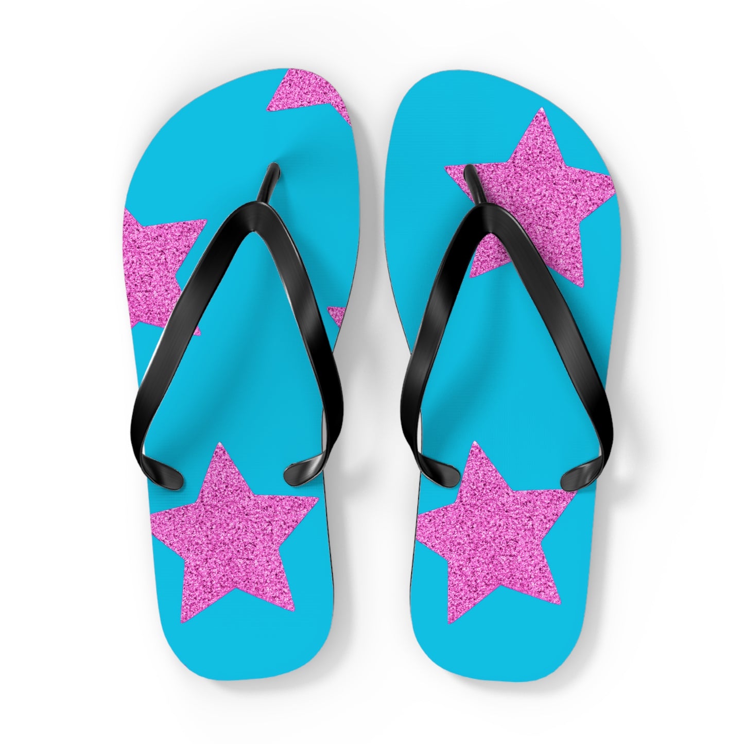 Pink Stars - Inovax Flip Flops