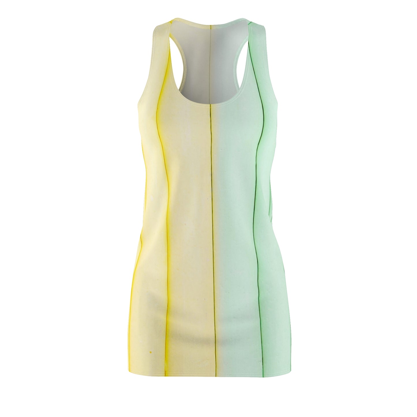 Rainbow - Inovax Women's Cut & Sew Racerback Dress